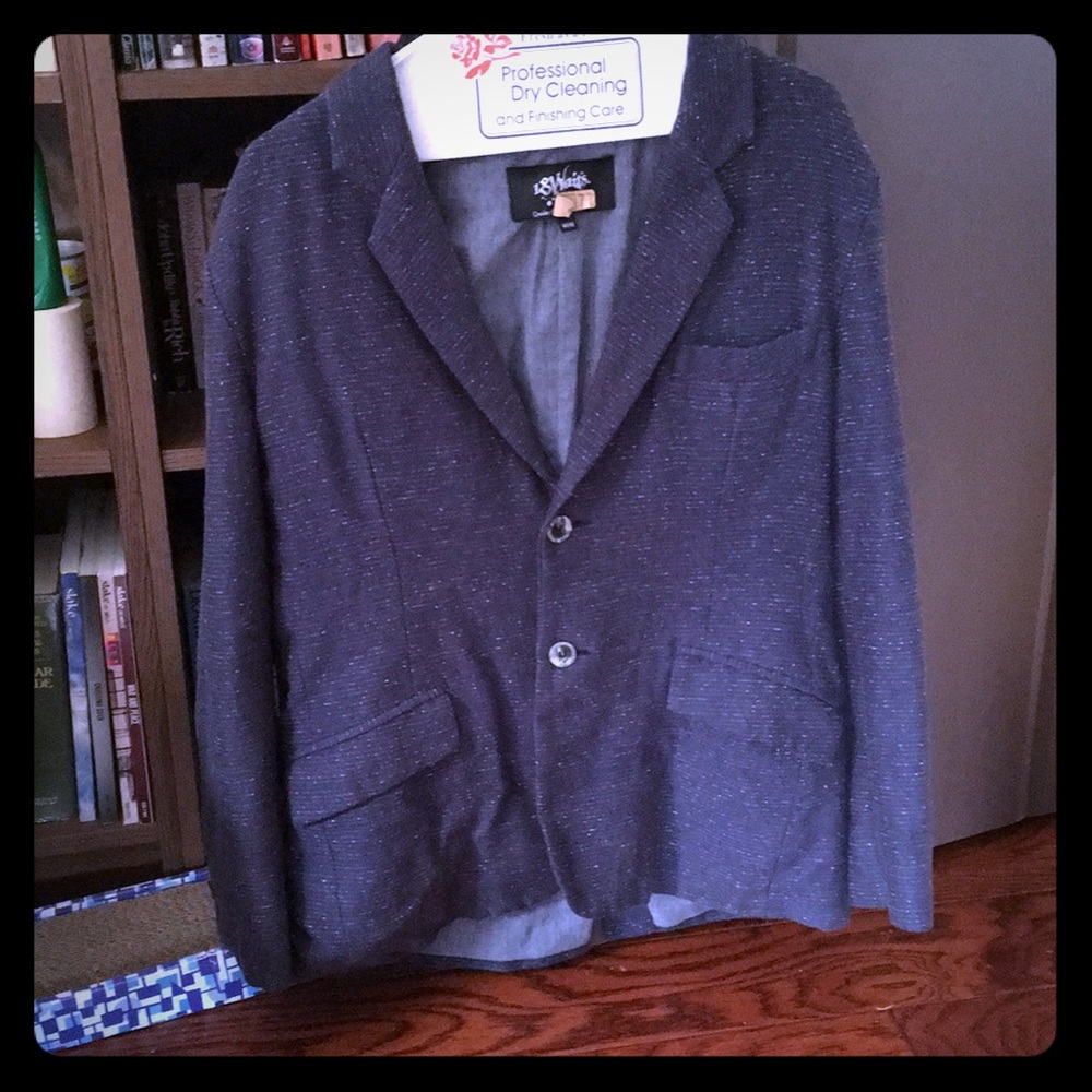 18 Waits Navy Blue Suit